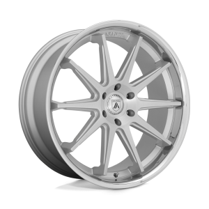 Asanti Black - Asanti Black ABL-29 EMPEROR 22X10 5X120 Brushed Silver With Chrome Lip|ABL29-22105230SL - Image 2