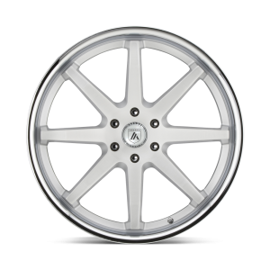 Asanti Black - Asanti Black ABL-32 KAISER 20X9 5X4.5 Brushed Silver Chrome Lip|ABL32-29012430 - Image 3