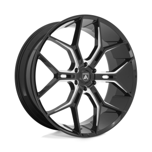 Asanti Black - Asanti Black ABL-38 MONARCH TRUCK 26X10 6X5.5 Gloss Black Milled|ABL38-26106235BK - Image 2