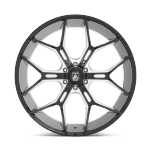Asanti Black - Asanti Black ABL-38 MONARCH TRUCK 26X10 6X5.5 Gloss Black Milled|ABL38-26106235BK - Image 4