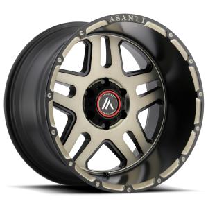 Asanti Off Road - Asanti Off Road AB809 ENFORCER 22X10 8X170 Matte Black Machined Tint|AB809-22108718NBK - Image 2