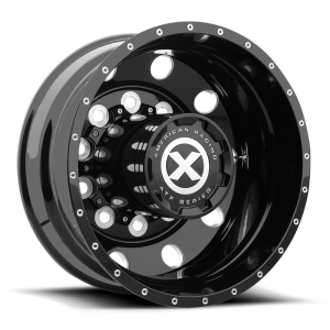 ATX - ATX AO400 BAJA 24.5X8.25 10X11.25 Gloss Black Milled - Rear|AO40024510302 - Image 2
