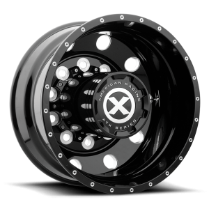 ATX - ATX AO405 TREX 22.5X8.25 10X11.25 Gloss Black Milled - Rear|AO40522510302H - Image 2