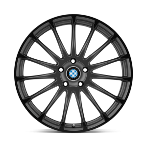 Beyern - Beyern AVIATIC 20X10 5X120 Matte Gunmetal W/ Gloss Black Lip|2010BYA205120B72 - Image 4