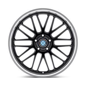 Beyern - Beyern MESH 17X8 5X120 Gloss Black W/ Mirror Cut Lip|1780BYM155120B72 - Image 4