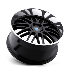 Beyern - Beyern MESH 18X9.5 5X120 Gloss Black W/ Mirror Cut Lip|1895BYM305120B72 - Image 3