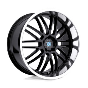 Beyern - Beyern MESH 19X9.5 5X120 Gloss Black W/ Mirror Cut Lip|1995BYM455120B72 - Image 2