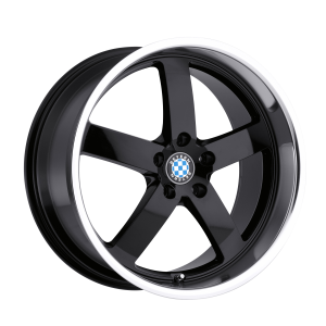 Beyern RAPP 20X10 5X120 Gloss Black W/ Mirror Cut Lip|2010BYR255120B74