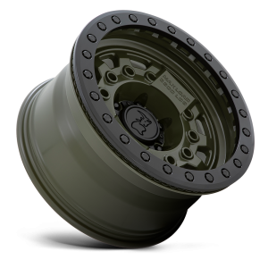 Black Rhino - Black Rhino AVENGER BEADLOCK 17X8.5 6X5.5 Olive Drab Green W/ Black Hardware|1785AVG006140N12 - Image 3