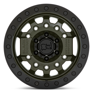 Black Rhino - Black Rhino AVENGER BEADLOCK 17X8.5 6X5.5 Olive Drab Green W/ Black Hardware|1785AVG-06140N12 - Image 4