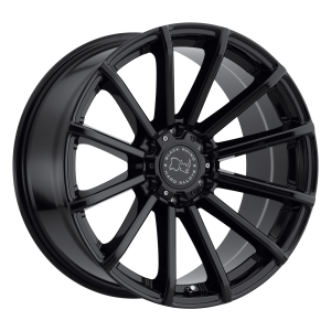 Black Rhino ROTORUA 17X9.5 6X5.5 Gloss Black|1795RTU126140B12