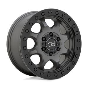 Black Rhino - Black Rhino VENTURE BEADLOCK 17X8 6X130 Matte Gunmetal With Black Hardware|1780VTR386130G84 - Image 2