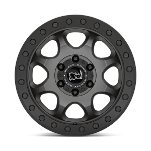 Black Rhino - Black Rhino VENTURE BEADLOCK 17X8 6X130 Matte Gunmetal With Black Hardware|1780VTR386130G84 - Image 4