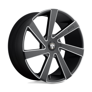 DUB 1PC - DUB 1PC S133 DIRECTA 22X9.5 5X115/4.75 Matte Black Milled|S133229506+15 - Image 2