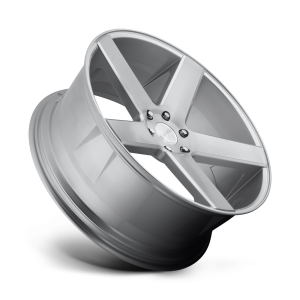 DUB 1PC - DUB 1PC S218 BALLER 22X9.5 5X5.5 Gloss Silver Brushed|S218229585+26 - Image 3