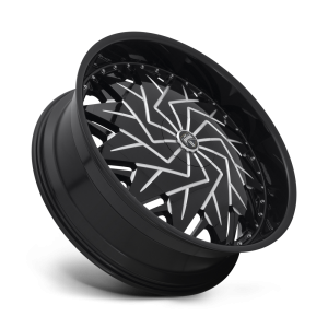 DUB 1PC - DUB 1PC S231 DAZR 26X9 5X4.5/120 Gloss Black Milled|S231269052+25 - Image 3