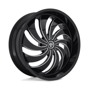 DUB 1PC - DUB 1PC S242 COJONES 24X10 BLANK Gloss Black Milled|S242240000+05D - Image 2