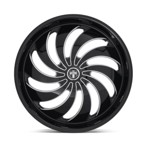 DUB 1PC - DUB 1PC S242 COJONES 24X10 BLANK Gloss Black Milled|S242240000+05D - Image 4