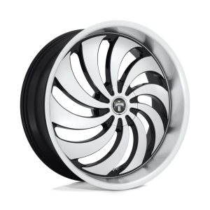 DUB 1PC - DUB 1PC S243 COJONES 24X9 BLANK Gloss Black Machined|S243249000+01D - Image 2