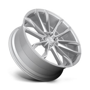 DUB 1PC - DUB 1PC S248 CLOUT 24X10 6X135 Gloss Silver Brushed|S248240089+30 - Image 3