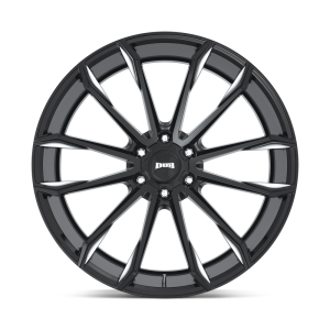 DUB 1PC - DUB 1PC S252 CLOUT 24X10 6X5.5 Gloss Black Milled|S252240084+30 - Image 4