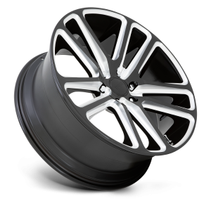 DUB 1PC - DUB 1PC S255 FLEX 22X9.5 5X5.0 Gloss Black Milled|S255229573+10 - Image 3