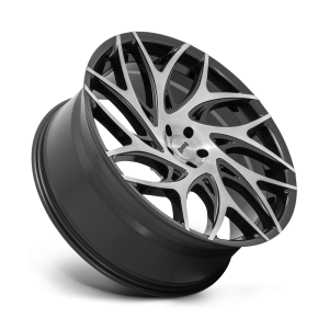 DUB 1PC - DUB 1PC S260 G.O.A.T. 26X10 5X5.5 Brushed Face With Gloss Black Dark Tint Spokes|S2602600B4+25 - Image 3