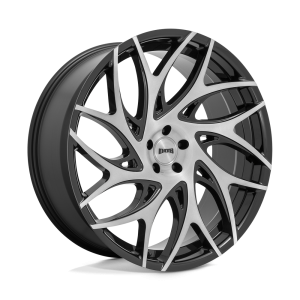 DUB 1PC - DUB 1PC S260 G.O.A.T. 26X10 6X135 Brushed Face With Gloss Black Dark Tint Spokes|S260260089+30 - Image 2