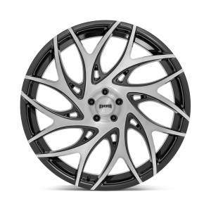 DUB 1PC - DUB 1PC S260 G.O.A.T. 26X10 6X135 Brushed Face With Gloss Black Dark Tint Spokes|S260260089+30 - Image 4