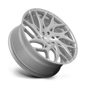 DUB 1PC - DUB 1PC S261 G.O.A.T. 20X9 5X5.0 Silver Brushed Face|S261209075+35 - Image 3
