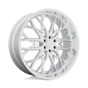 DUB 1PC - DUB 1PC S264 OG 22X9.5 6X5.5 Silver With Diamond Cut Lip|S264229584+25 - Image 2
