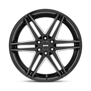 DUB 1PC - DUB 1PC S267 DIRTY DOG 26X10 6X135 Glossy Black Milled|S267260089+30 - Image 4