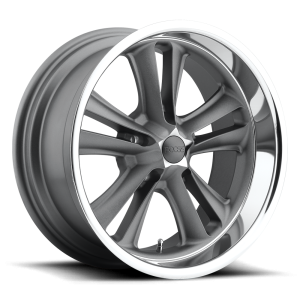 Foose 1PC - Foose 1PC F099 KNUCKLE 17X7 5X4.75 Matte Gun Metal Machined|F09917706140 - Image 2