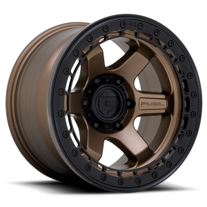 Fuel 1PC - Fuel 1PC D124 BLOCK BEADLOCK 17X8.5 6X5.5 Matte Bronze With Matte Black Ring|D12417858447 - Image 2