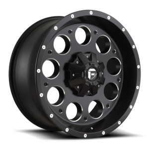 Fuel 1PC - Fuel 1PC D525 REVOLVER 15X8 5X4.75/5.0 Matte Black Milled|D52515800837 - Image 2