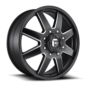 Fuel 1PC - Fuel 1PC D538 MAVERICK 24X8.25 8X210 Matte Black Milled|D538248293 - Image 2
