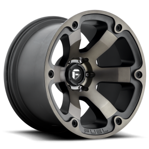Fuel 1PC - Fuel 1PC D564 BEAST 18X9 6X4.5 Matte Black Double Dark Tint|D56418908755 - Image 2