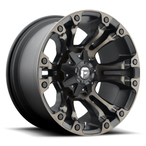 Fuel 1PC - Fuel 1PC D569 VAPOR 22X10 8X6.5 Matte Black Double Dark Tint|D56922008247 - Image 2