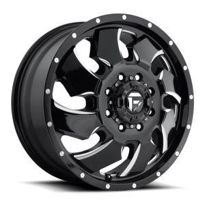 Fuel 1PC - Fuel 1PC D574 CLEAVER 20X8.25 8X170 Gloss Black Milled|D574208217 - Image 2