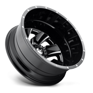 Fuel 1PC - Fuel 1PC D574 CLEAVER 20X8.25 8X6.5 Gloss Black Milled|D57420827245 - Image 3