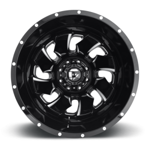 Fuel 1PC - Fuel 1PC D574 CLEAVER 20X8.25 8X6.5 Gloss Black Milled|D57420827245 - Image 4