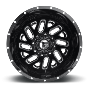 Fuel 1PC - Fuel 1PC D581 TRITON 22X8.25 8X200 Gloss Black Milled|D58122829235 - Image 4