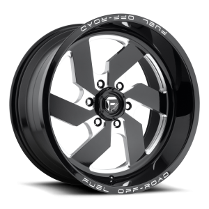 Fuel 1PC - Fuel 1PC D582 TURBO 20X10 6X135 Gloss Black Milled|D58220008947 - Image 2