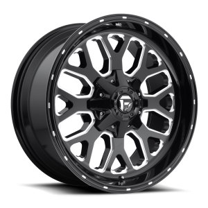 Fuel 1PC - Fuel 1PC D588 TITAN 20X10 5X5.5/150 Gloss Black Milled|D58820007047 - Image 2