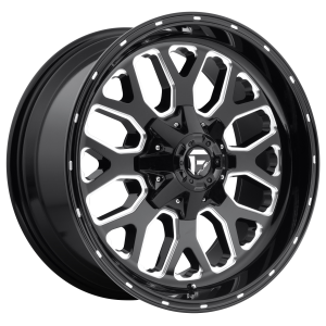 Fuel 1PC D588 TITAN 20X9 8X170 Gloss Black Milled|D58820901750