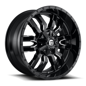 Fuel 1PC - Fuel 1PC D595 SLEDGE 20X9 6X120/5.5 Gloss Black Milled|D59520906957 - Image 2