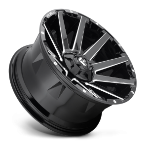 Fuel 1PC - Fuel 1PC D615 CONTRA 20X10 5X4.5/5.0 Gloss Black Milled|D61520002647 - Image 3