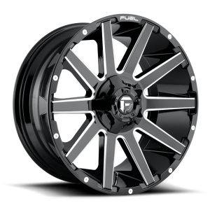 Fuel 1PC - Fuel 1PC D615 CONTRA 20X9 6X120/5.5 Gloss Black Milled|D61520906957 - Image 2