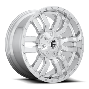 Fuel 1PC - Fuel 1PC D631 SLEDGE 20X9 8X180 Chrome Plated|D63120901850 - Image 2