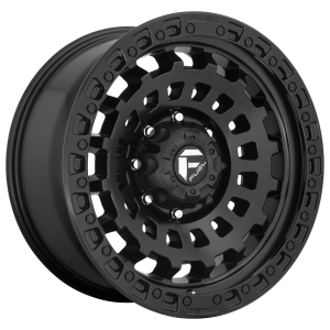 Fuel 1PC D633 ZEPHYR 18X9 8X6.5 Matte Black|D63318908250
